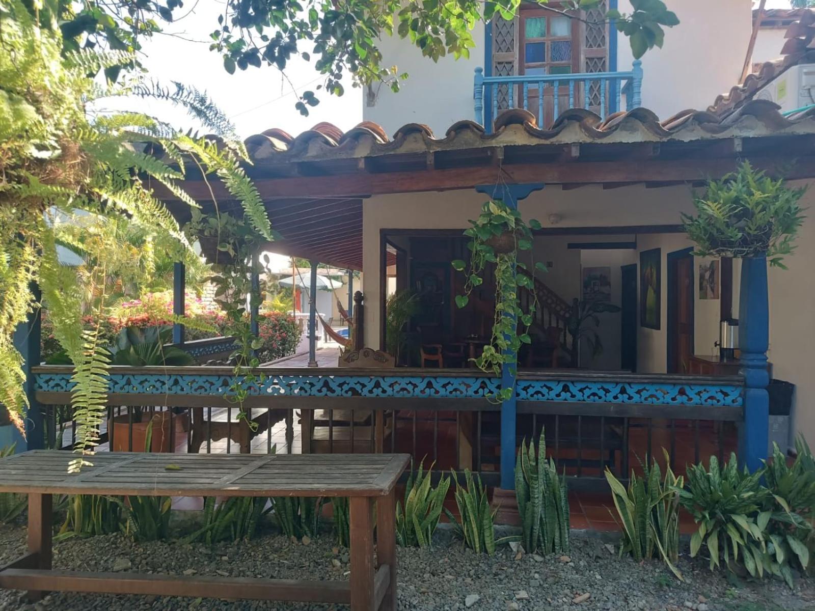 Hotel Y Restaurante Bienmesabe Santa Fe de Antioquia Buitenkant foto