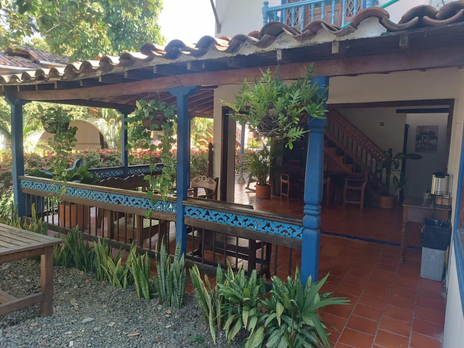 Hotel Y Restaurante Bienmesabe Santa Fe de Antioquia Buitenkant foto