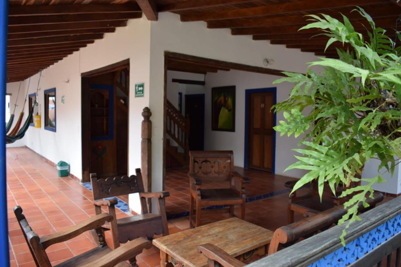 Hotel Y Restaurante Bienmesabe Santa Fe de Antioquia Buitenkant foto